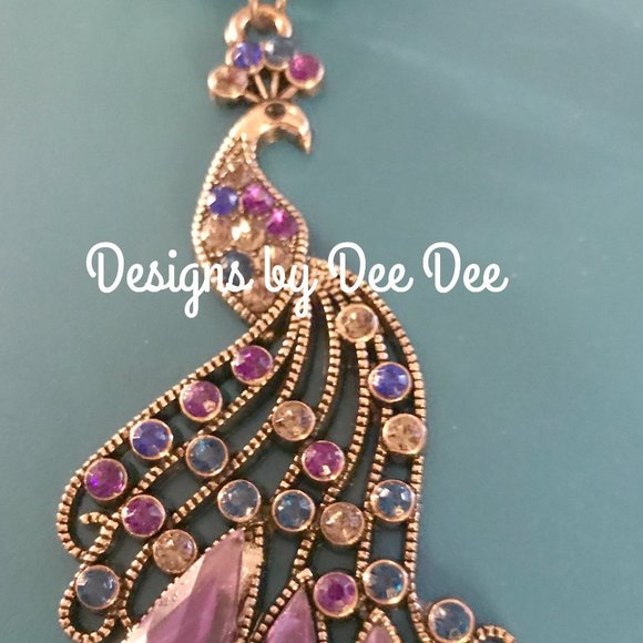 Designs by Dee Dee Jewelry - 5/$20🔥Peacock Necklace Enhancer or Scarf Jewelry🔥